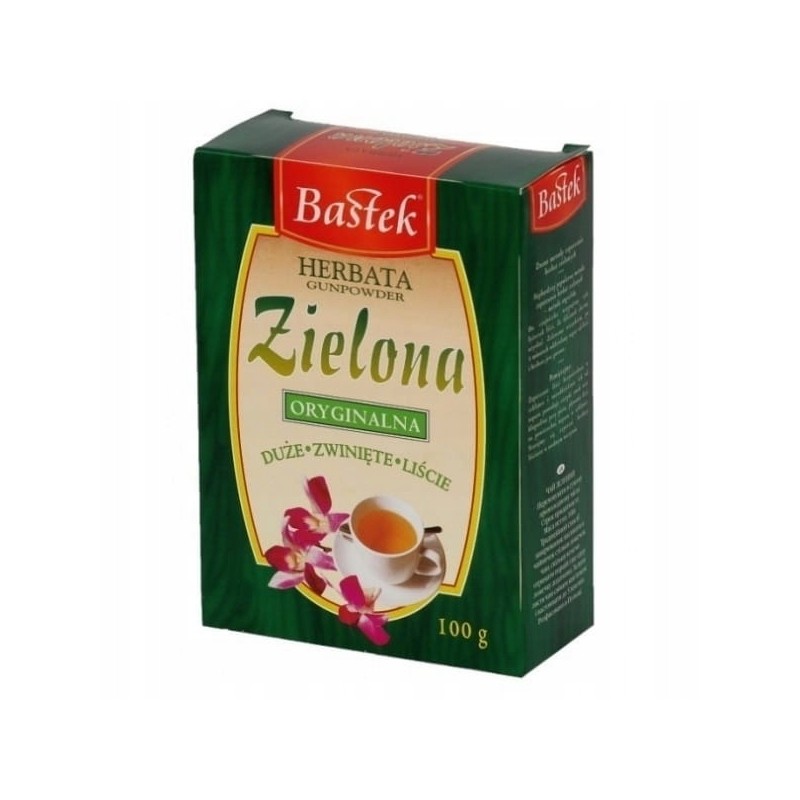 Bastek herbata zielona liściasta klasyczna 100 g