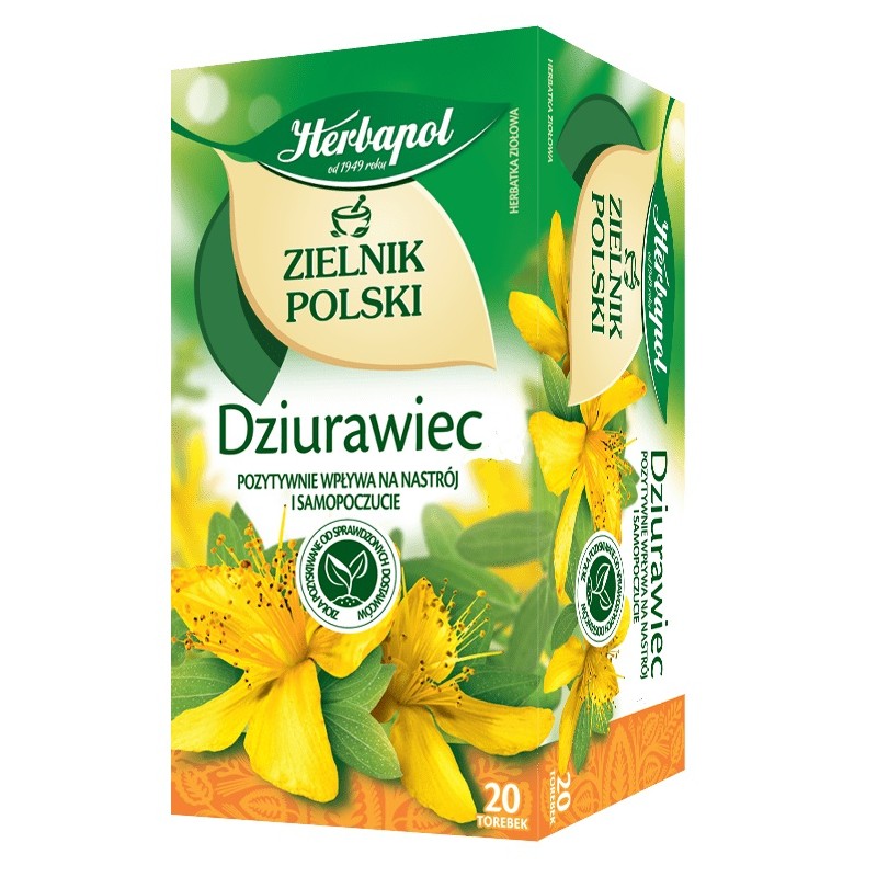 Herbapol herbata ziołowa Dziurawiec 20 t.
