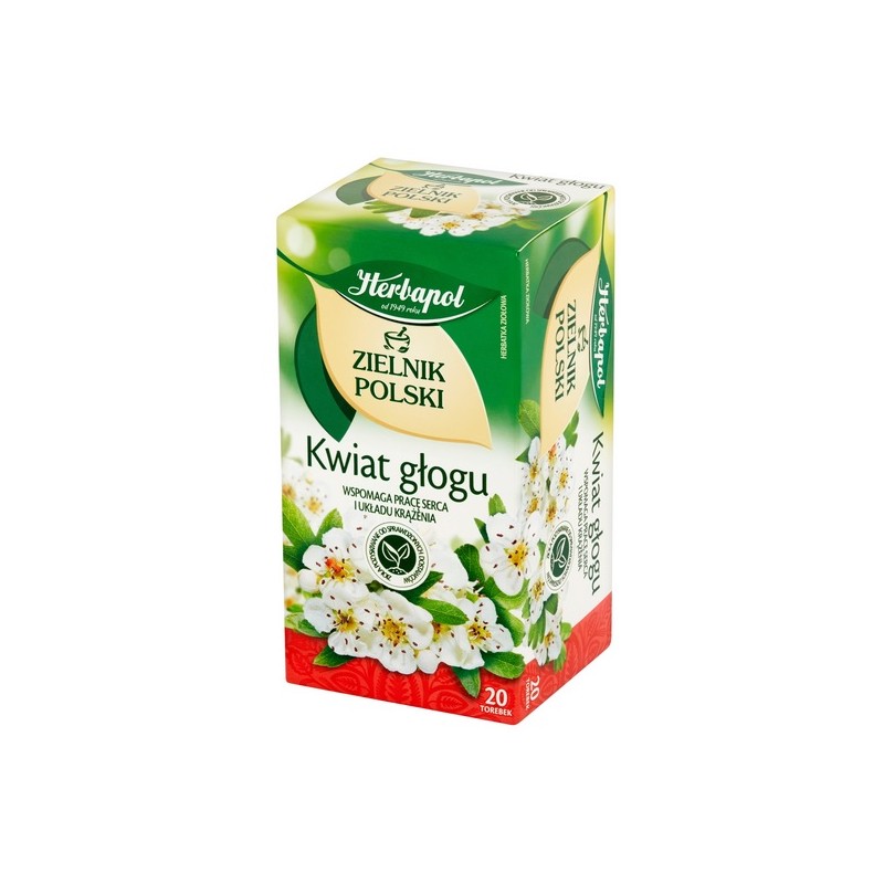 Herbapol herbata ziołowa kwiat głogu 20 t.