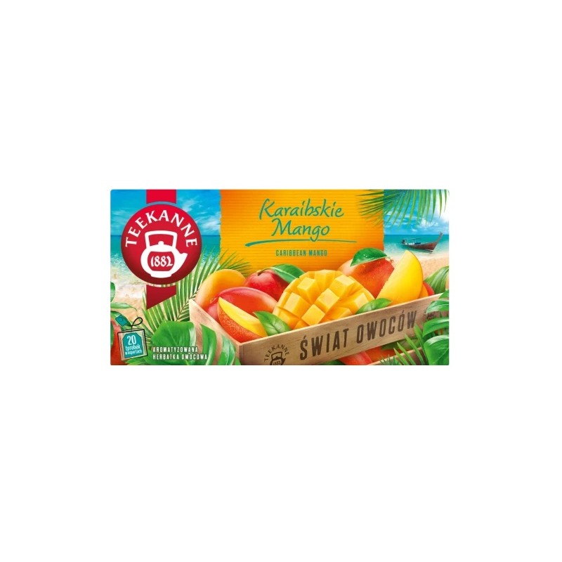 Teekanne herbata owocowa karaibskie mango 20 t.