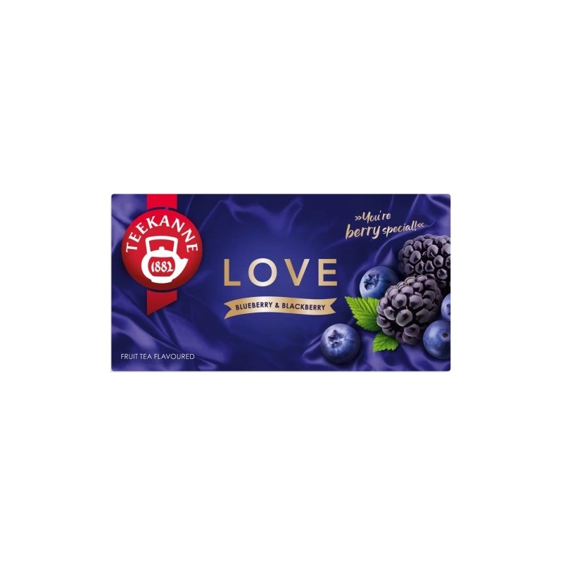 Teekanne herbata owocowa love blueberry blackberry jeżyna jagoda 20 t.