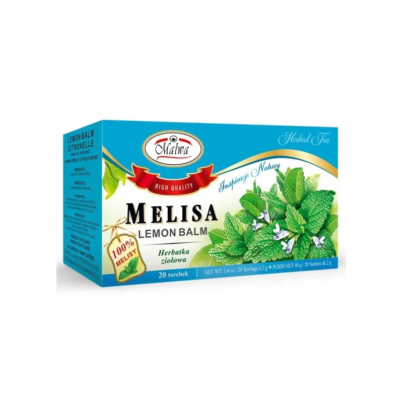 Malwa herbata ziołowa melisa 20 t.