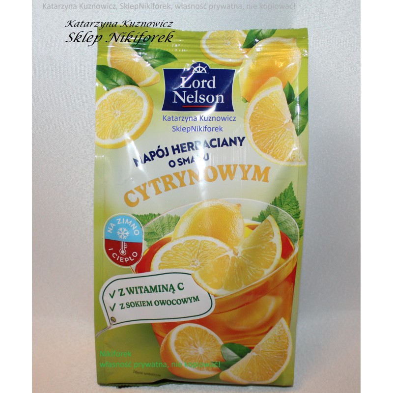 Lord Nelson napój herbaciany cytrynowy 350g