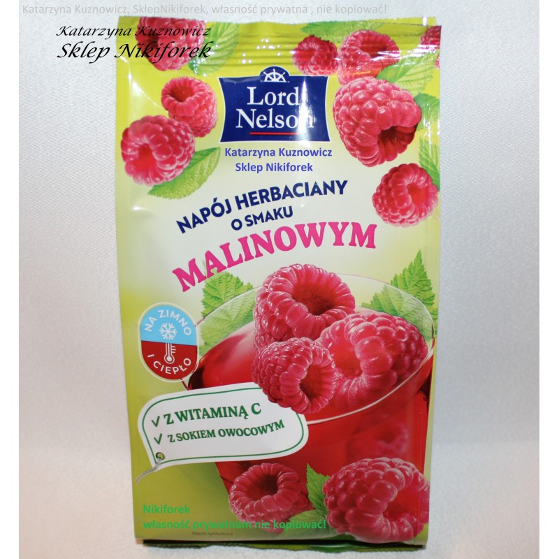 Lord Nelson napój herbaciany malinowy 350g