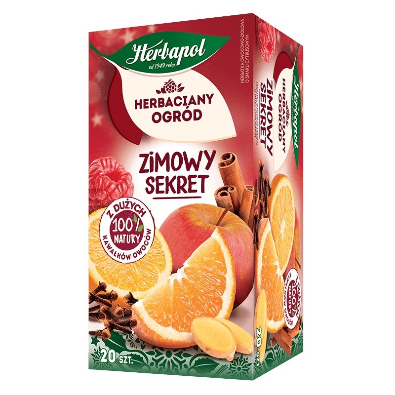 Herbapol herbata owocowa zimowa Zimowy Sekret 20 t.
