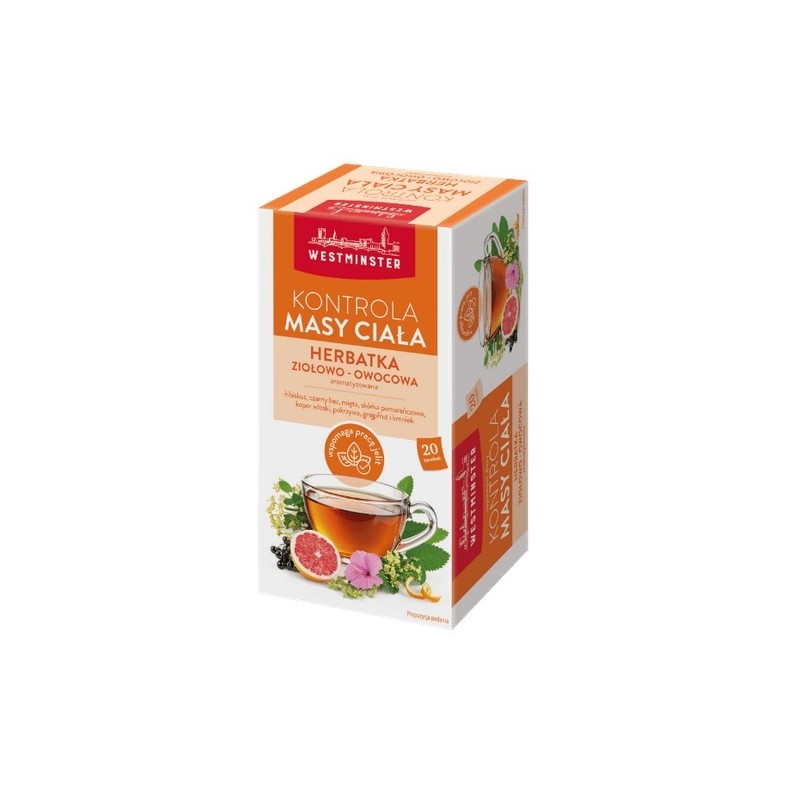 Westminster herbata ziołowa kontrola masy ciała 20 t.