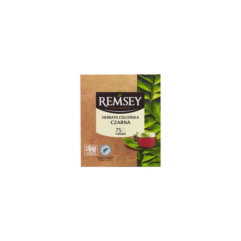 Remsey herbata czarna cejlońska Black Ceylon Tea 75 t.